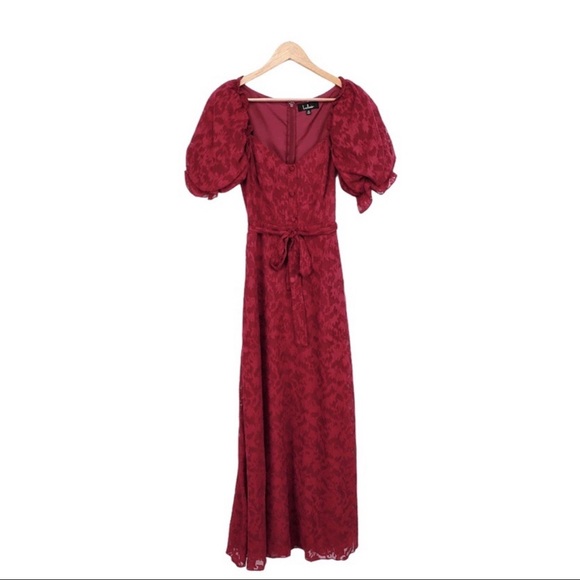 Lulu’s Forever Loving You Puff Sleeve Maxi Dress - Picture 5 of 11
